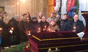 Похороны Концевич В. С.